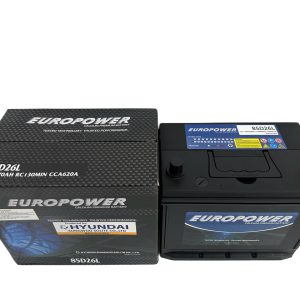 Ắc quy Hyundai Europower 85D26L (12V-70AH)