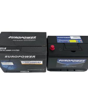 Ắc quy Hyundai Europower 105D31R (12V-90AH)