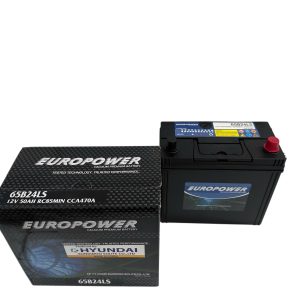 Ắc quy Hyundai Europower 65B24LS - 50AH  (12V-50AH)