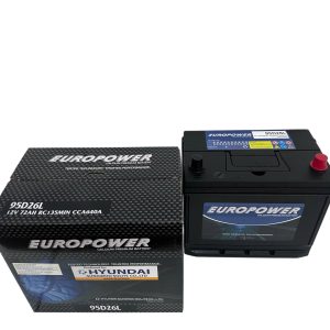 Ắc quy Hyundai Europower 95D26L 72AH  (12V-72AH)