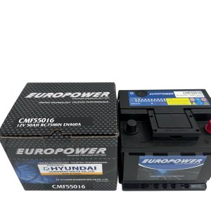 Ắc quy Hyundai Europower DIN CMF55016 (12V-50AH)