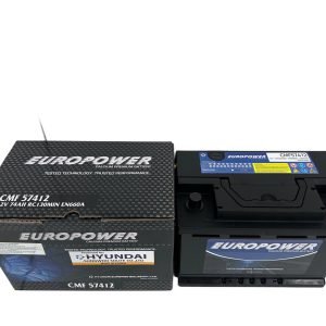 Ắc quy Hyundai Europower DIN CMF57412 (12V-74AH)